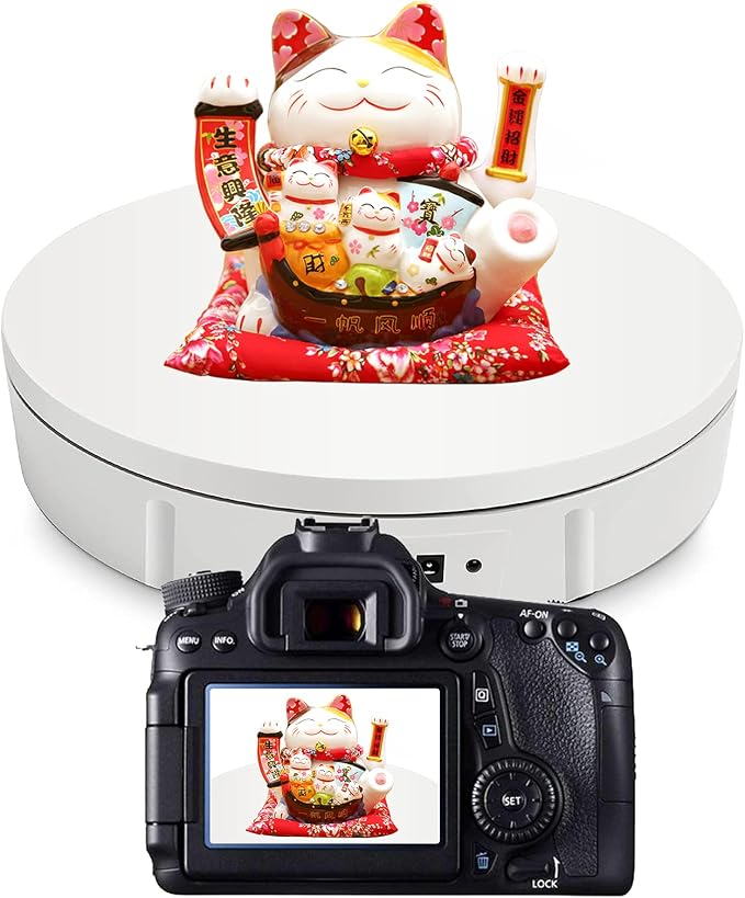 JAYEGT Motorized Rotating Display Stand, 350Lbs Load，360 Degree Electric - Image 5