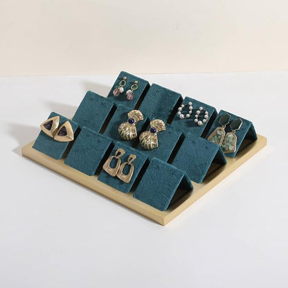 GemeShou Golden coated earring display stand by GemeShou