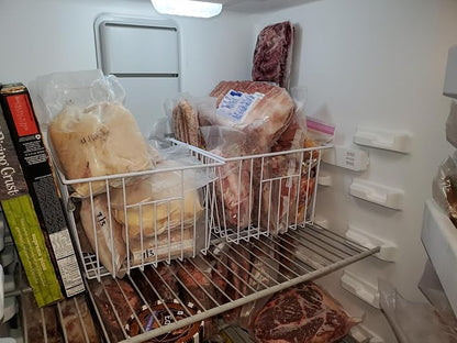 Wire Storage Baskets, Upright Freezer Organizer Bins - Image 8