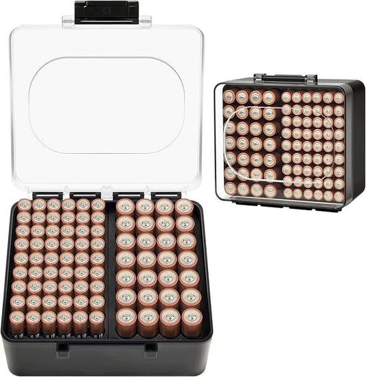 FULLCASE Battery Storage Organizer Box, Holder Container by FullcaseEasyLifeStorage