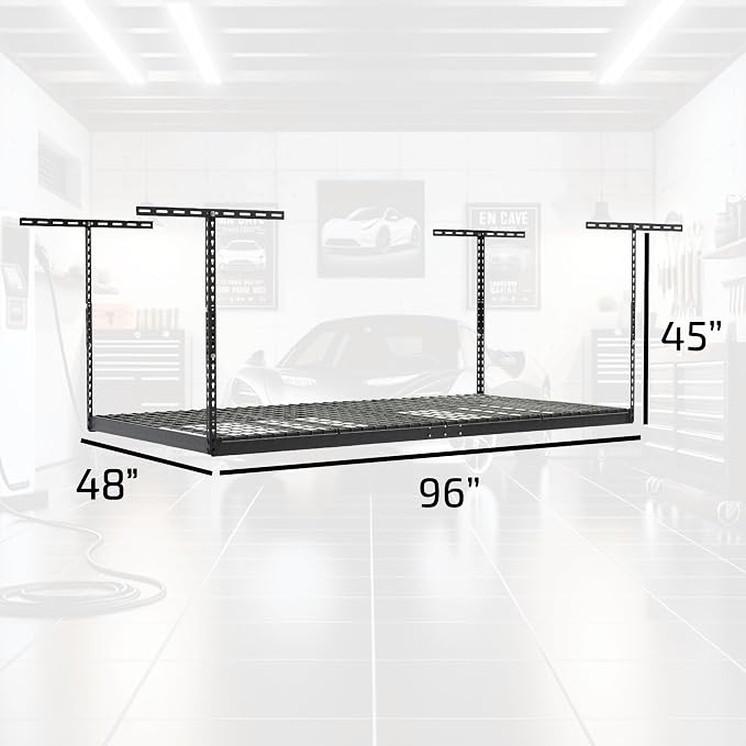 MonsterRax Overhead Garage Storage Rack - Image 6