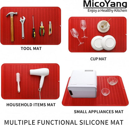 Silicone Dish Drying Mat for Multiple Usage, Easy clean, Eco-friendly, - Image 4