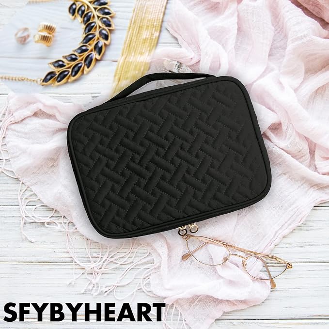 SFYBYHEART Travel Jewelry Organizer Case, Jewelry Travel Bags - Image 7