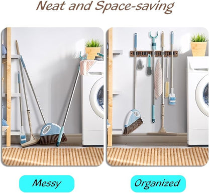 Mop and Broom Holder Wall Mount - Image 4