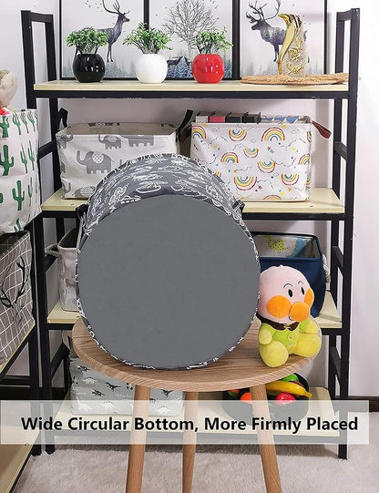 QUEENLALA Large Storage Basket, Laundry Hamper/Bathroom/Home Decor/Collapsible - Image 4