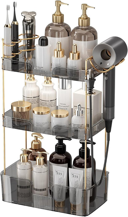 YCIA&DONE Bathroom Counter Organizer, Large Makeup Organizer Countertop by YCIADONE
