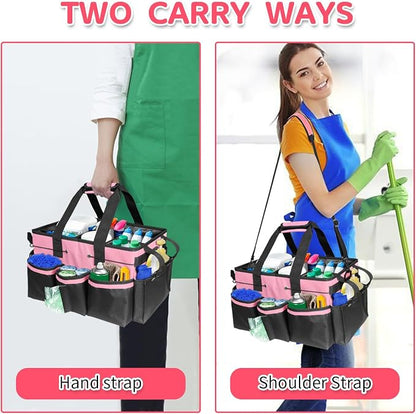 Boczif Cleaning Caddy Bag Wearable, Cleaning Caddy Supplies Organizer - Image 4