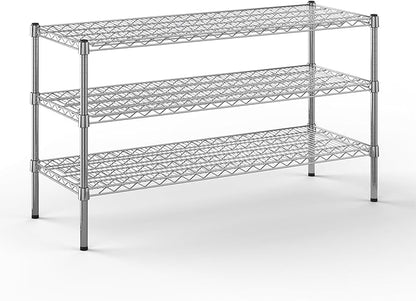 18" Deep x 48" Wide x 27" Height Wire Shelving Kit | 3-Tier | NSF Commercial by Regal+Altair