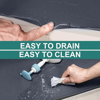 Under Sink Mat, Kitchen Cabinet Shelf Protector, Fits 36 inch Standard Cabinet - Image 3