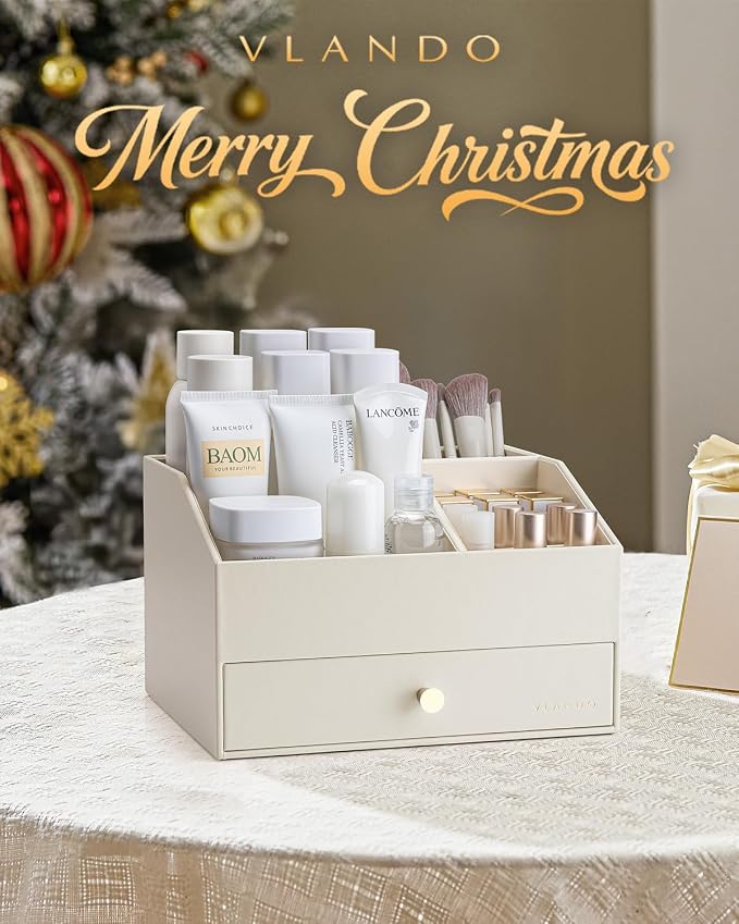 Vlando Makeup Organzier, Vanity Organizer - Image 2