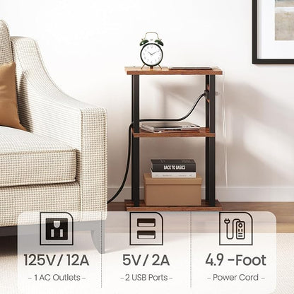 TUTOTAK Small Narrow Side Table - Image 8