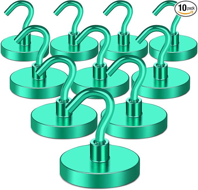 MIKEDE Magnetic Hooks Heavy Duty, 170LB Strong Magnet by MIKEDE