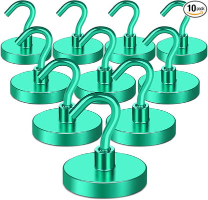 MIKEDE Magnetic Hooks Heavy Duty, 170LB Strong Magnet by MIKEDE