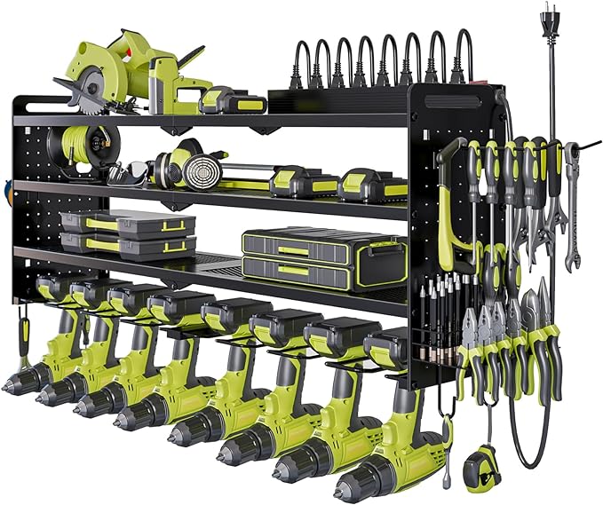 Power Tool Organizer Wall Mount by NattyDot