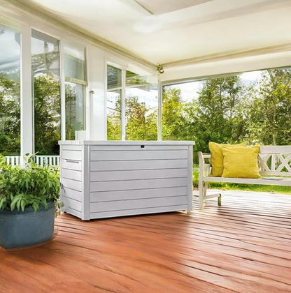 Outdoor Storage Box with Lockable Lid - Image 6