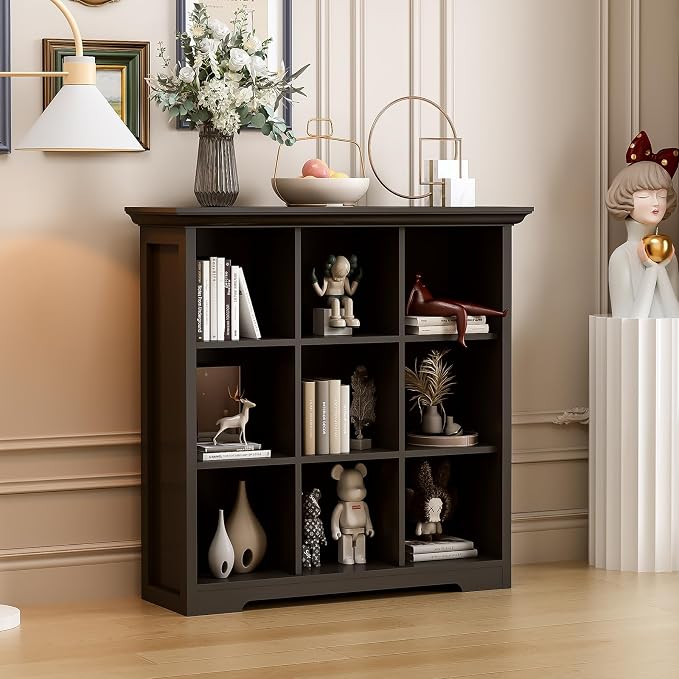 Cube Storage Bookcase with Base - Image 2