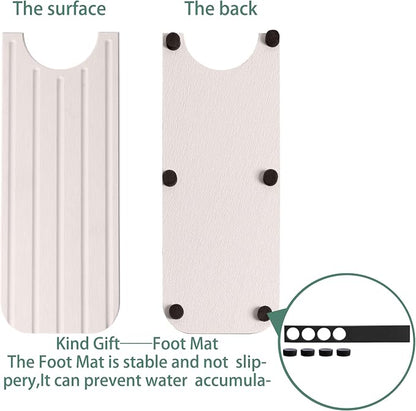 20inch x 4inch Kitchen Sink Faucet Mat, Water Absorbing Stone Faucet Splash - Image 8