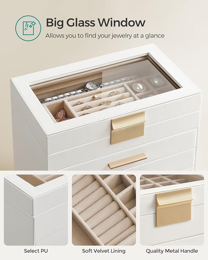 SONGMICS Jewelry Box Organizer - Image 4