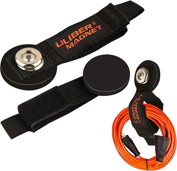 ULIBERMAGNET Strong Magnetic Storage Straps, Heavy Duty Magnetic Garage Storage by ULIBERMAGNET