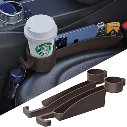 Car Seat Gap Plug with Storage Slot, Auto Gap Filler Organizer with Cup Holder - Image 8