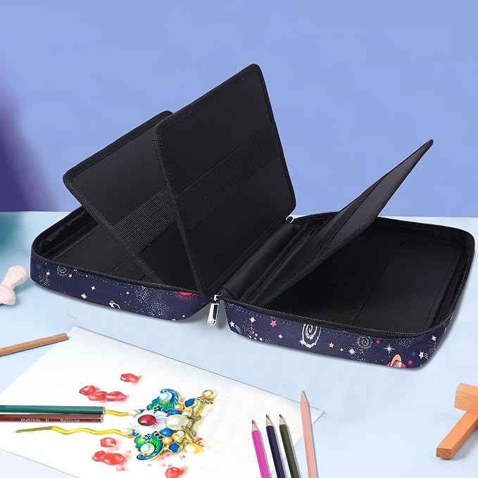 JAKAGO 220 Slots Colored Pencil Case Large Capacity Pen Holder - Image 7