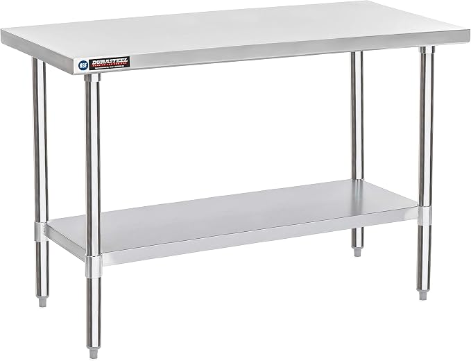 DuraSteel 30x60 Stainless Steel Work Table by DuraSteel