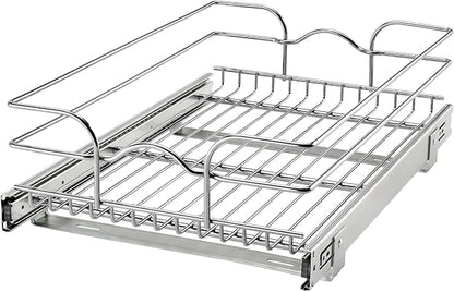 Rev-A-Shelf Kitchen Cabinet Wire Pullout Shelf and Drawer Organizer Pantry by Rev-A-Shelf