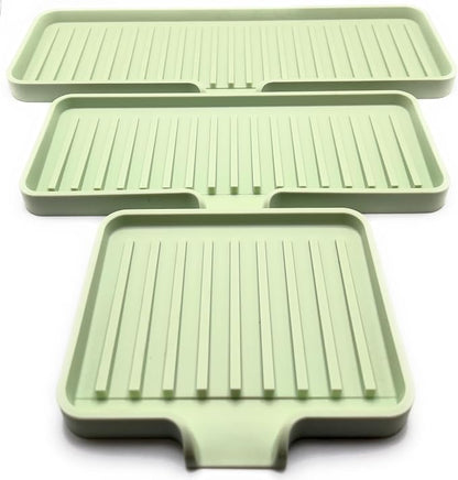 Happitasa Silicone Soap Dish Tray and Sponge Holder - Image 7