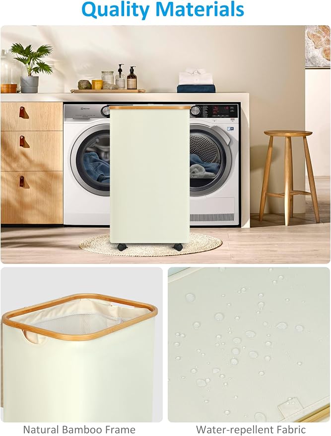 efluky Slim Laundry Basket - Image 4