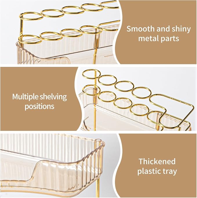Upgraded 3-Tier Corner Bathroom Countertop Organizer – Spacious Storage - Image 5