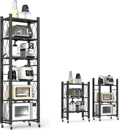 6-Tier Foldable Storage Shelves by YUANJIMI