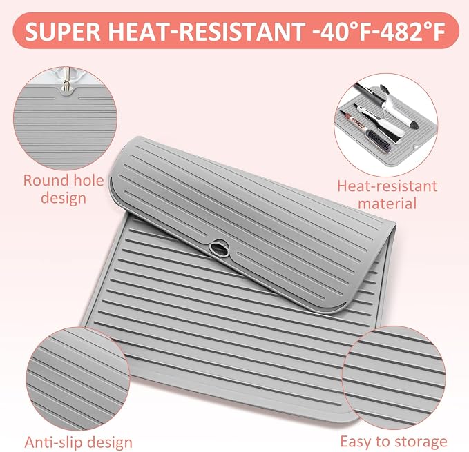 Quccefods Heat Resistant Large Silicone Mat - Image 4