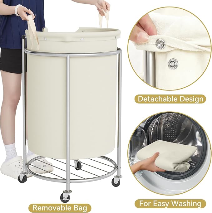 Chrislley 160L Double Laundry Hamper - Image 5
