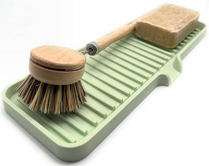 Happitasa Silicone Soap Dish Tray and Sponge Holder - Image 3