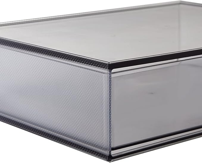 STORi STAX Plastic Stackable Organizer Drawer in Grey | 12.5-inches Wide | - Image 7