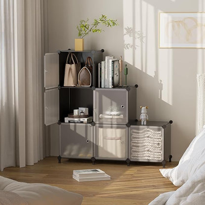Cube Storage Organizer, 6-Cube Shelves Unit - Image 6