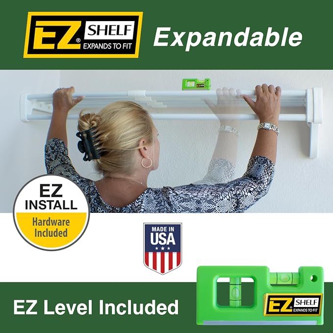 EZ Shelf Expandable Closet Kit - Image 2