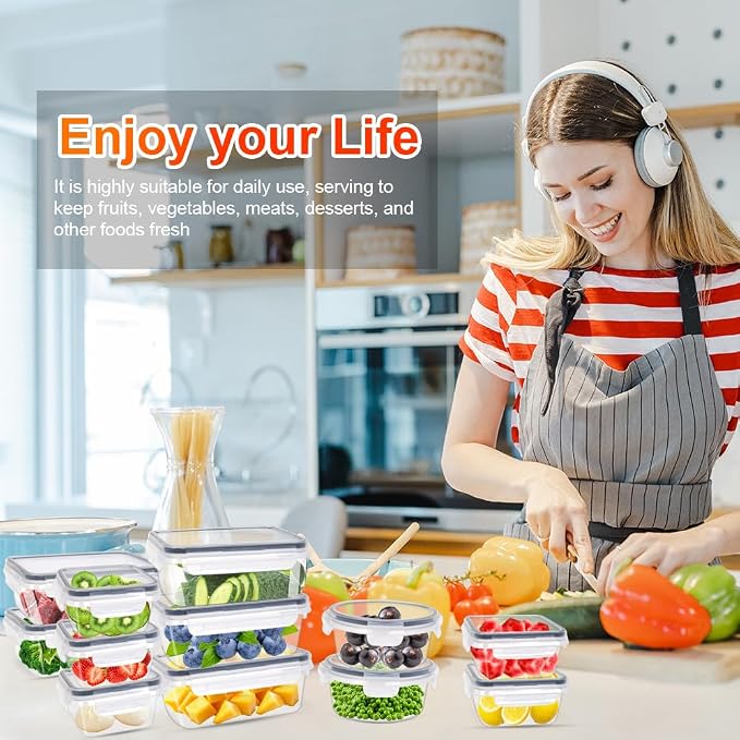 24Piece Food Storage Container - Image 6