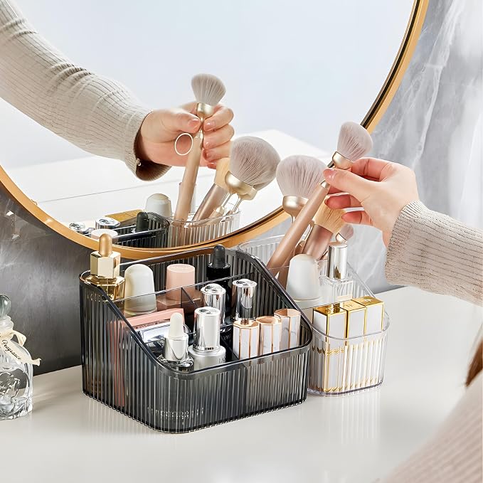 Clear Makeup Brush Holder Organizer - Image 6