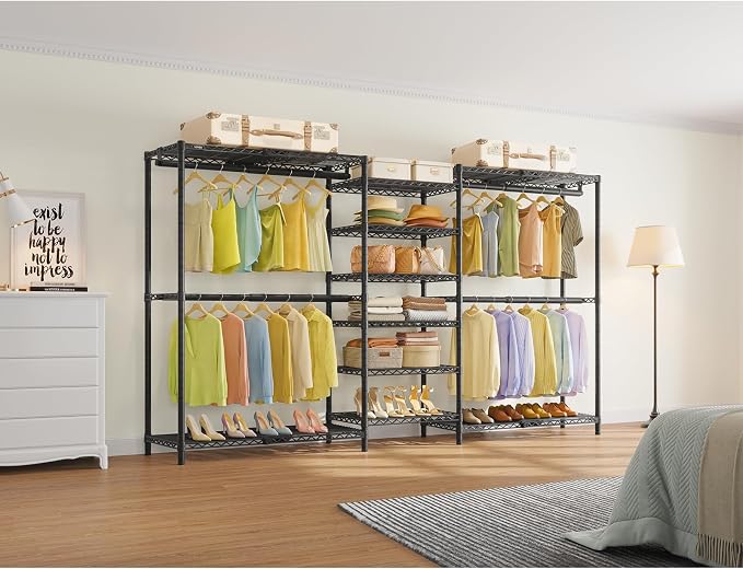 VIPEK X3 Plus Large Expandable Closet Rack Adjustable from 5'10" to 8'8" - Image 7