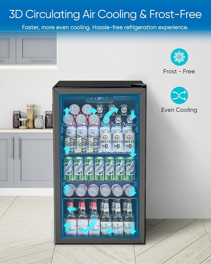 Beverage Refrigerator and Cooler - Image 4