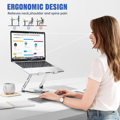 Laptop Stand for Desk, Adjustable Computer Stand - Image 5