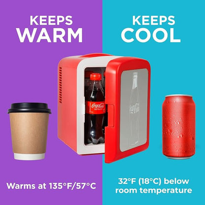 Coca-Cola 4L / 6-Can Mini Fridge - Image 5