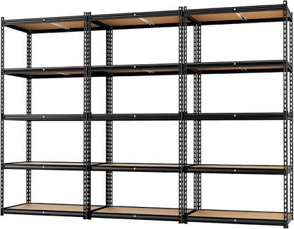 LEVELEVE 5-Tier Heavy Duty Storage Shelving Unit, 2020 lbs Capacity, Adjustable by Enjoyyourlife