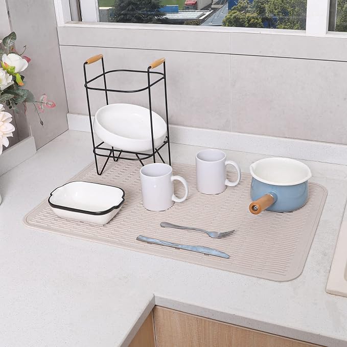 Silicone Dish Drying Mat for Multiple Usage, Easy clean, Eco-friendly, - Image 7