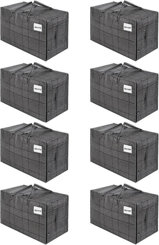 VENO 8 Pack Moving Bags, Moving Supplies, Moving Boxes, College Packing Storage by Veno