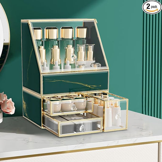 Makeup Organizer Countertop, Skincare Holder by Coralhouse