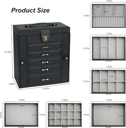 Large Jewelry Organizers and Storage, Large Jewelry Box - Image 7