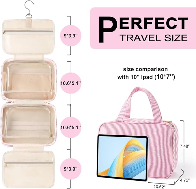 TOPEAST Travel Toiletry Bag for Women - Image 2