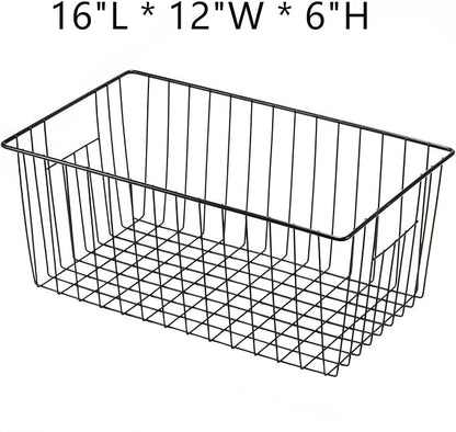 16inch Upright Freezer Organizer Baskets - Image 4